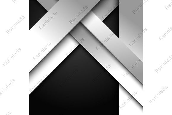 Abstract 3D Stripes Layer Background