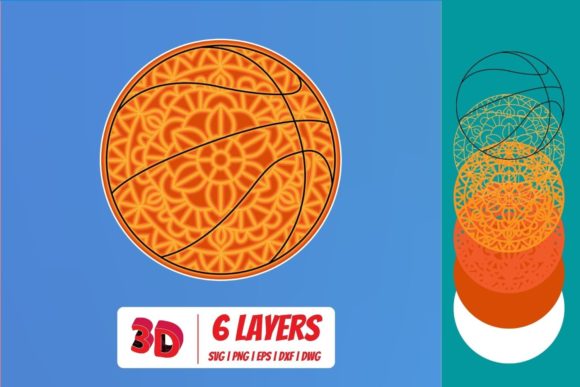 Bringing Depth to Your Crafts: The Ultimate Guide to the 3D Layered Basketball SVG Cut File