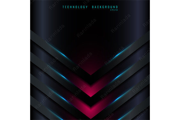 Evaluating Abstract 3D Technology Arrow Shapes for Professional Design Projects