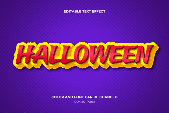 Halloween Editable 3D Text Effect