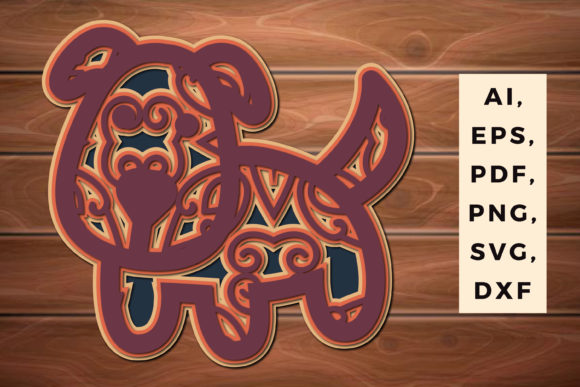 Multi Layer 3D Paper Cut Dog SVG: A Comprehensive Guide to Digital Craftsmanship